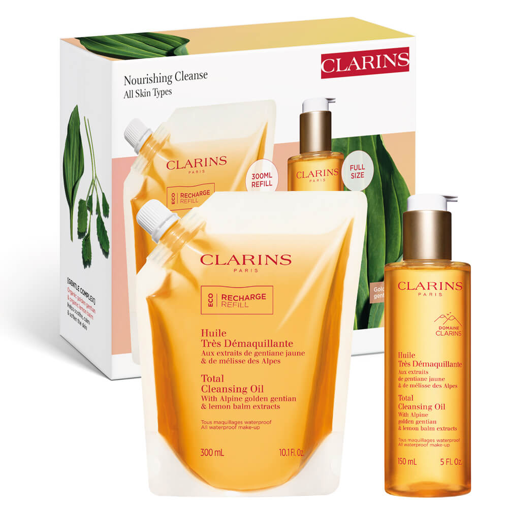 Clarins Nourishing Cleanse Set